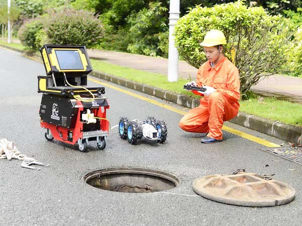 临泽管道机器人检测